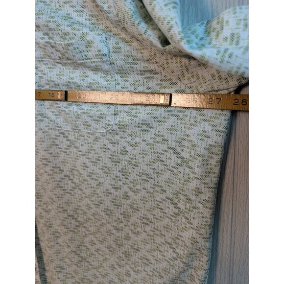 Tommy Bahama The San Lucio Stretch Shirt Sz XXL 3XL Green Geometric Pattern - Picture 6 of 7